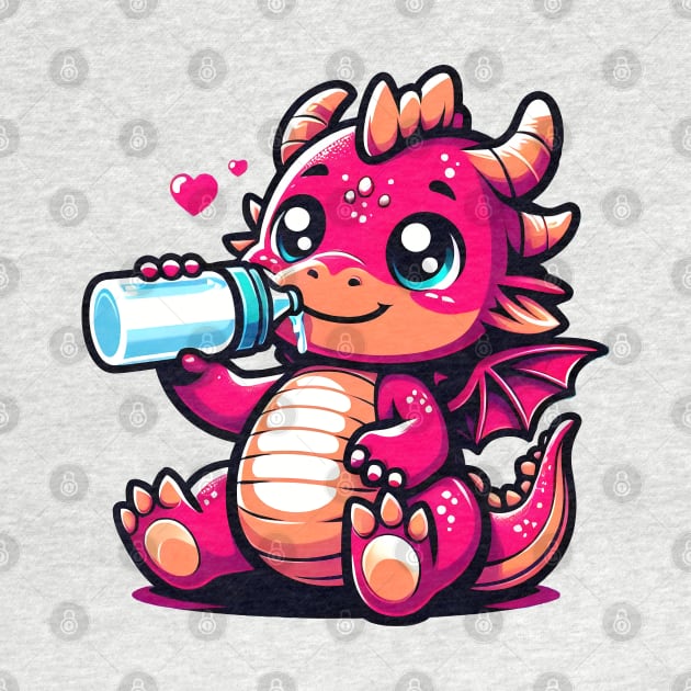 Adorable Baby Dragon by aswIDN